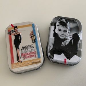 AUDREY HEPBURN BREAKFAST AT TIFFANY’S MINT BOXES W/MINTS NEVER OPENED BRAND NEW